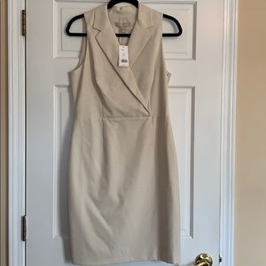 Banana Republic NWT Tan Suit Dress 10P